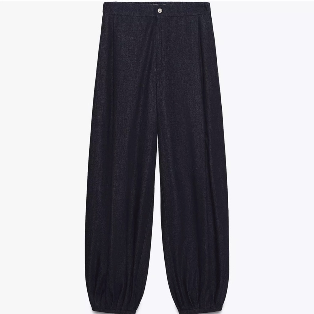 Zara trf wife leg bomhah pants - Picture 3 of 8
